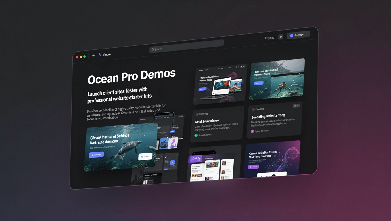 Preview of Ocean Pro Demos
