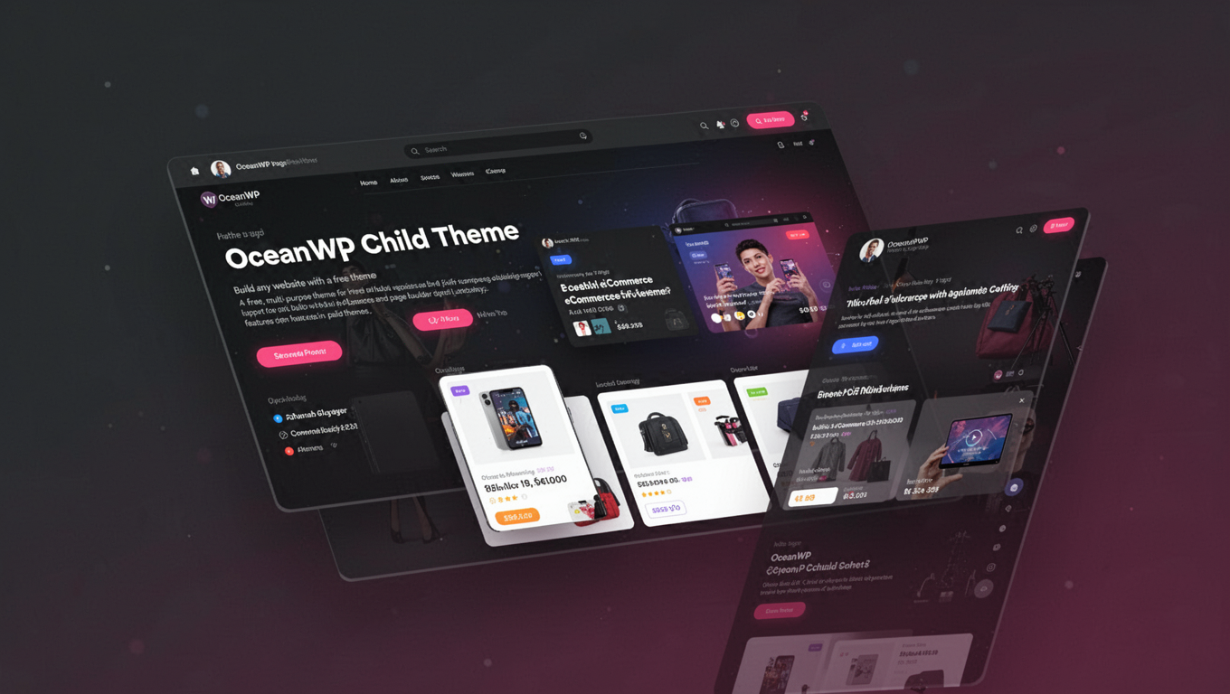 Preview of OceanWP Child Theme