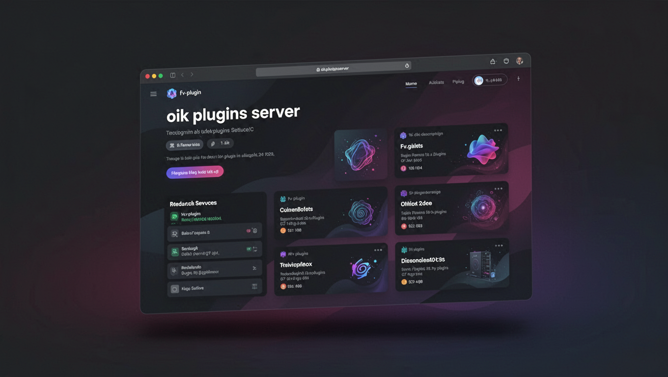 Preview of oik plugins server