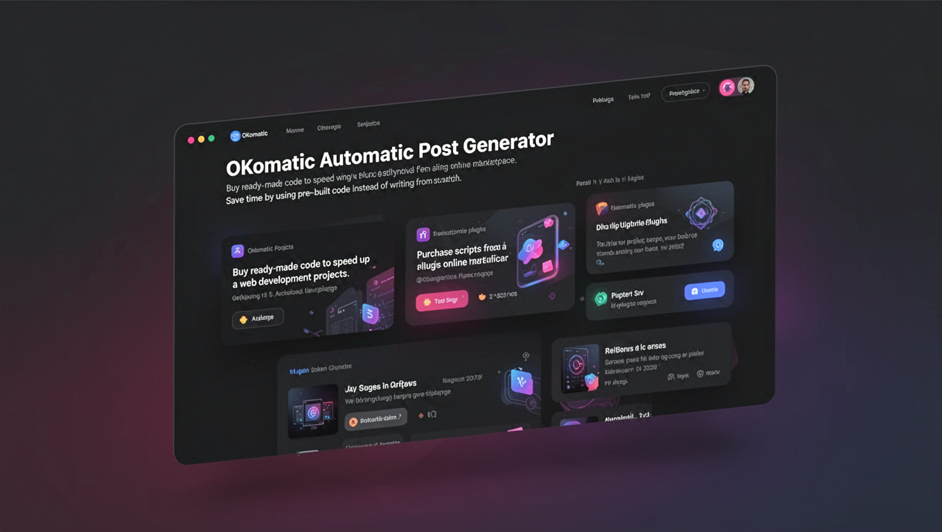 Preview of OKomatic Automatic Post Generator