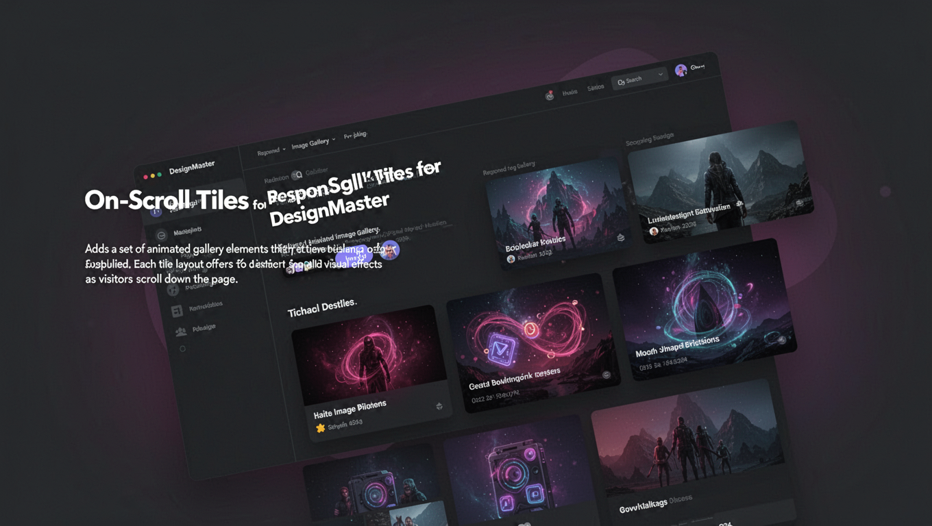 Preview of On-Scroll Tiles for DesignMaster