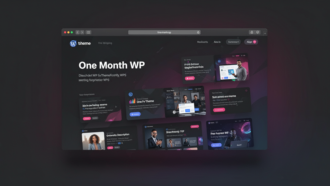 Preview of One Month WP