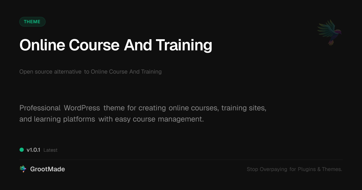 Preview of Online Course And Training