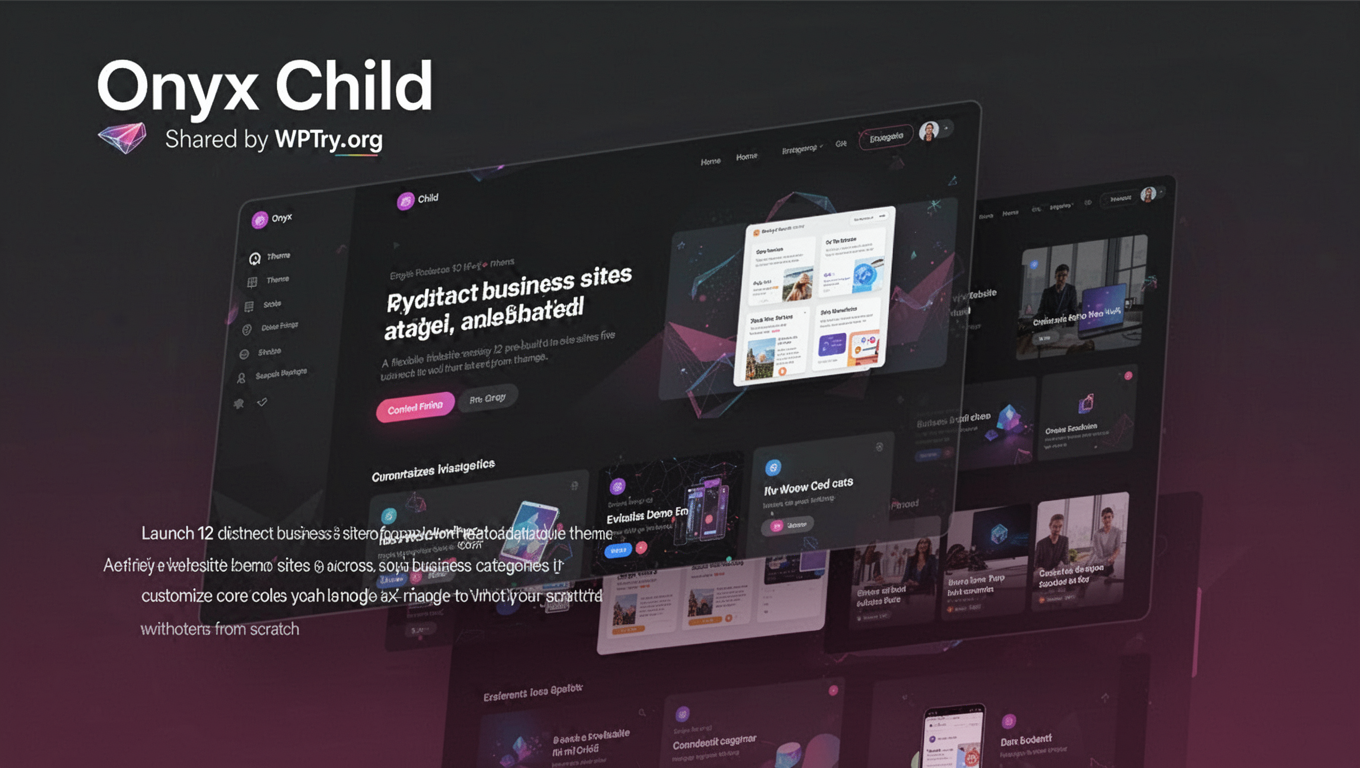 Preview of Onyx Child | Shared by WPTry.org
