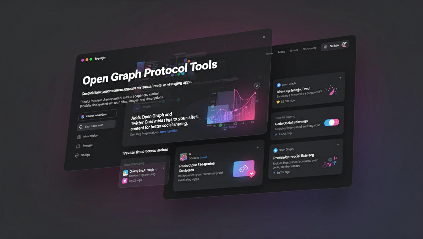 Preview of Open Graph Protocol Tools