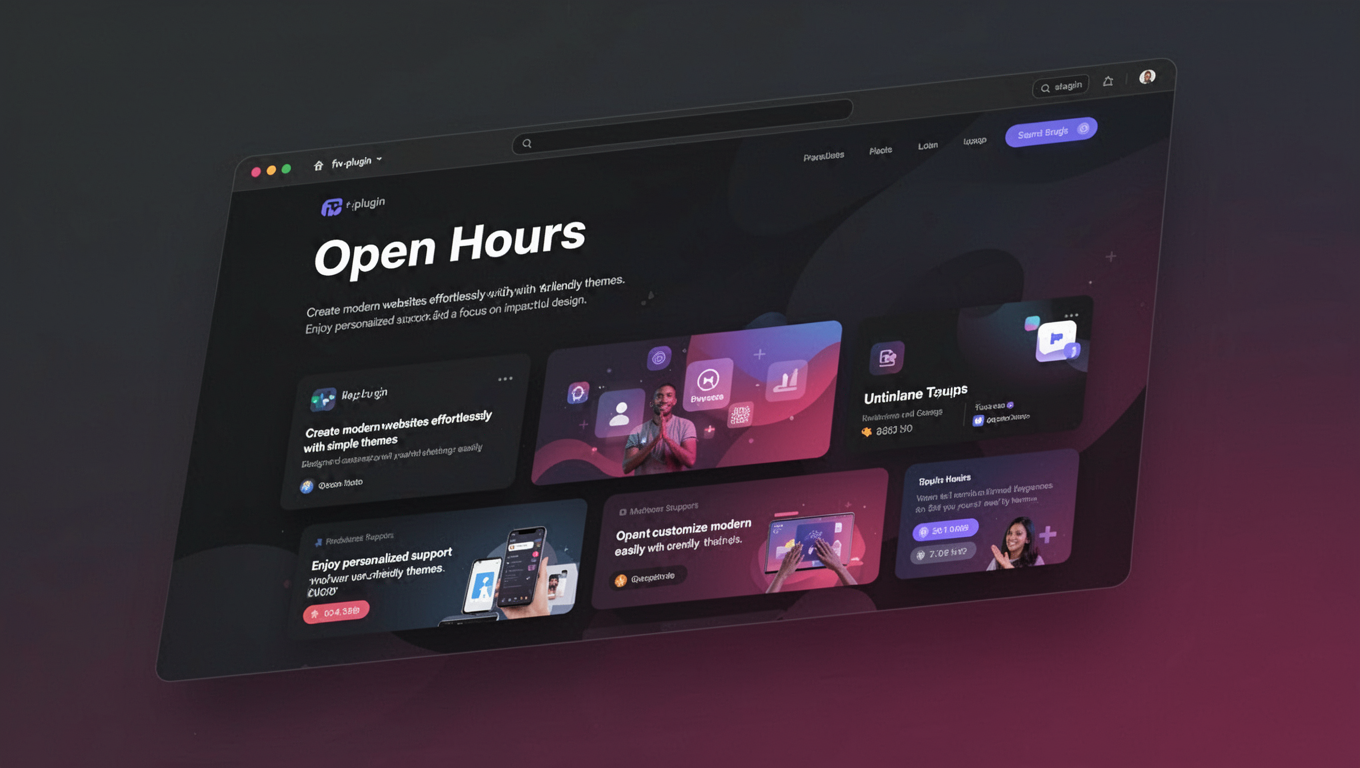 Preview of Open Hours