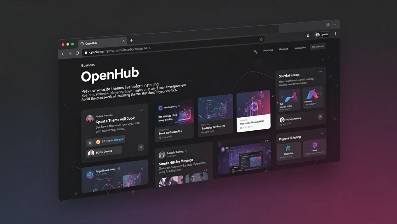Preview of OpenHub