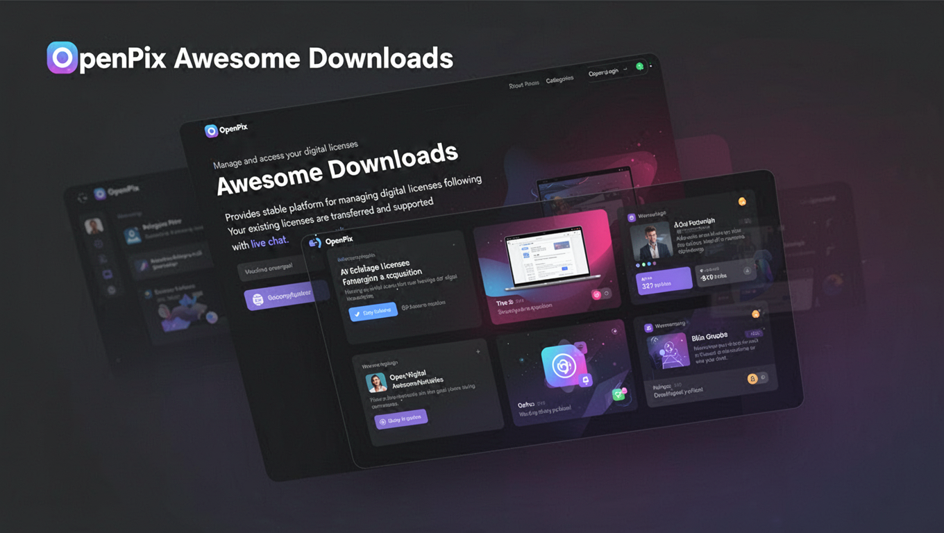 Preview of OpenPix Awesome Downloads