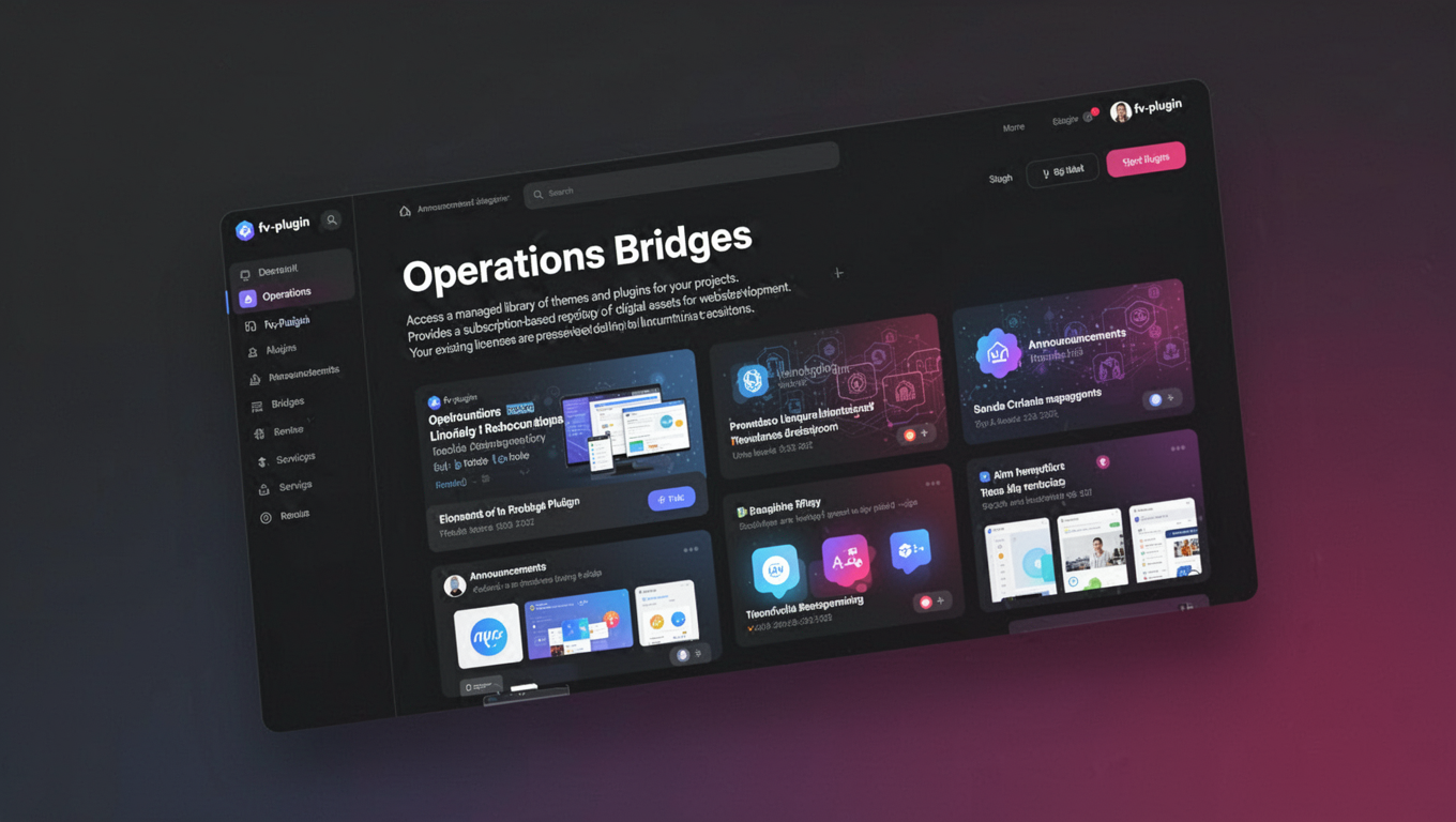 Preview of Operations Bridges