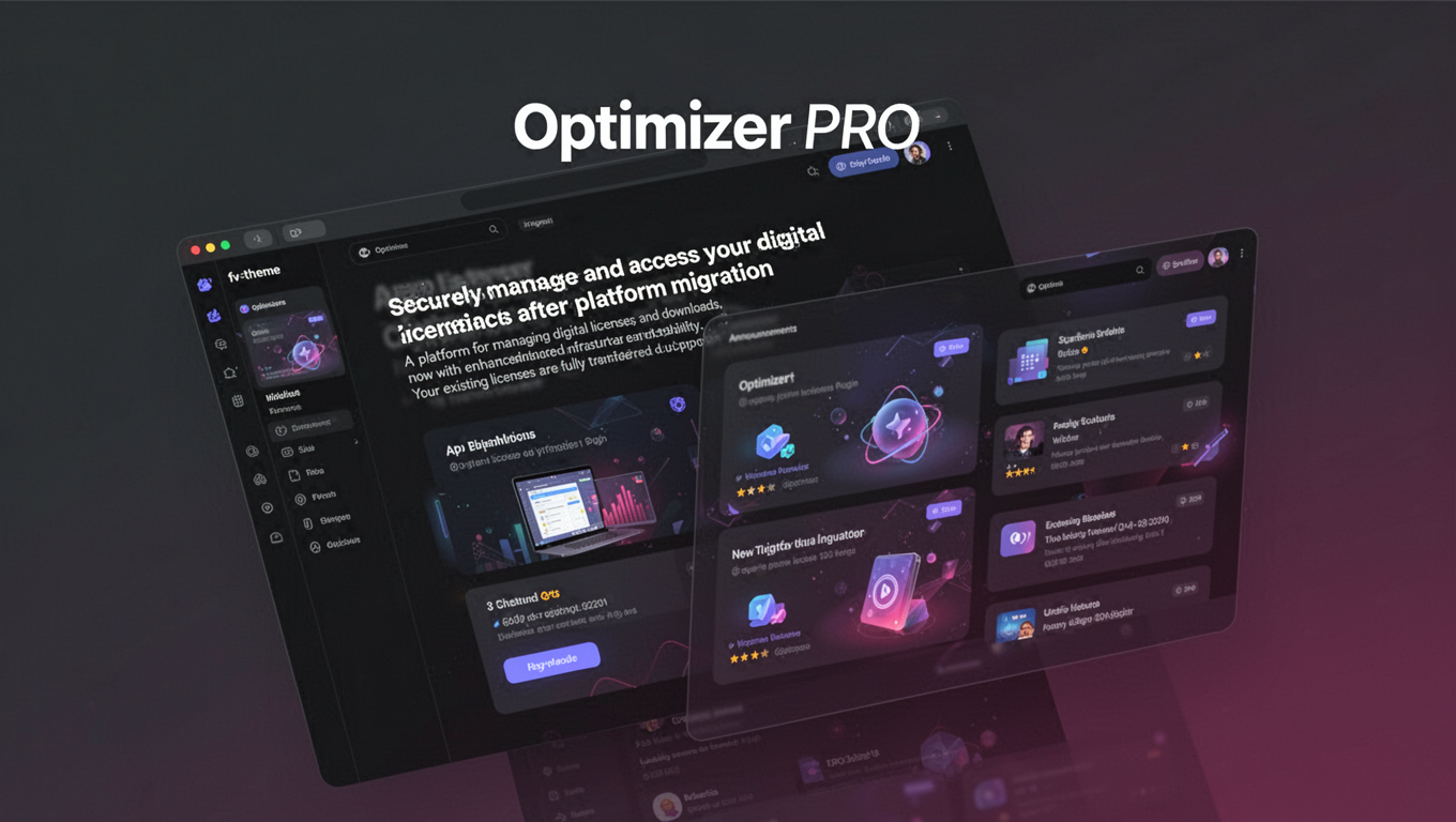 Preview of Optimizer PRO