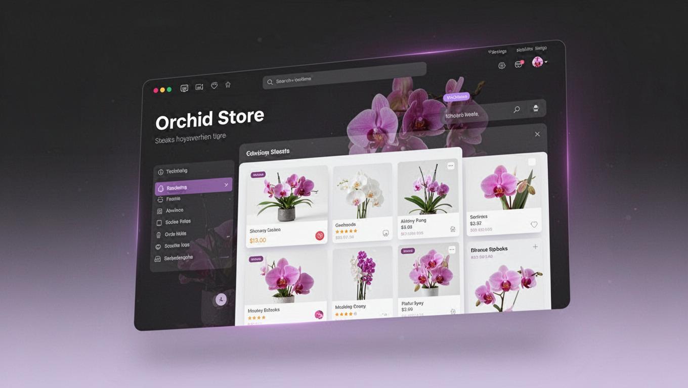 Preview of Orchid Store