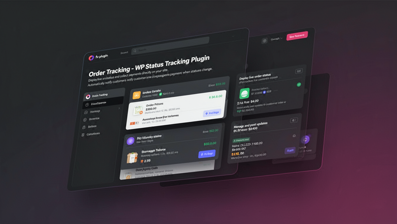Preview of Order Tracking - WP Status Tracking Plugin