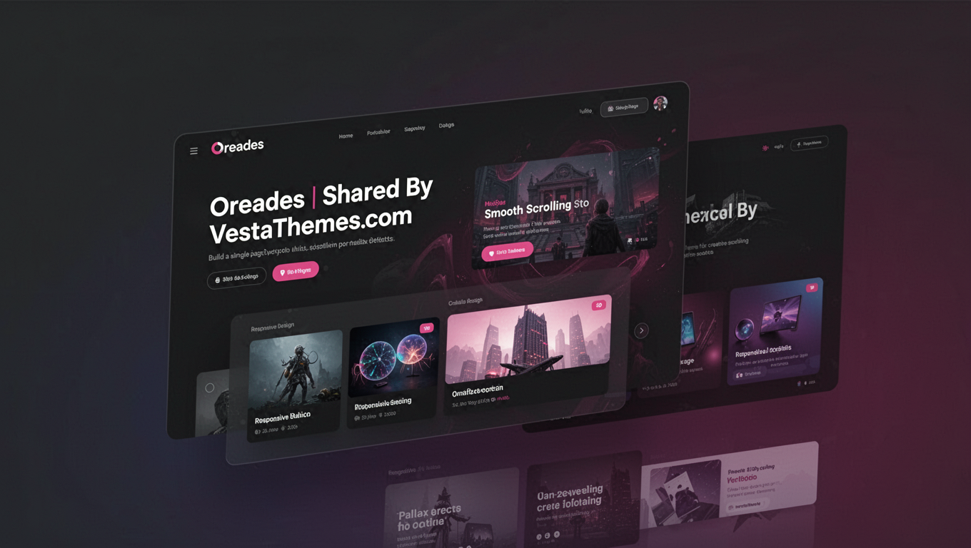 Preview of Oreades | Shared By VestaThemes.com