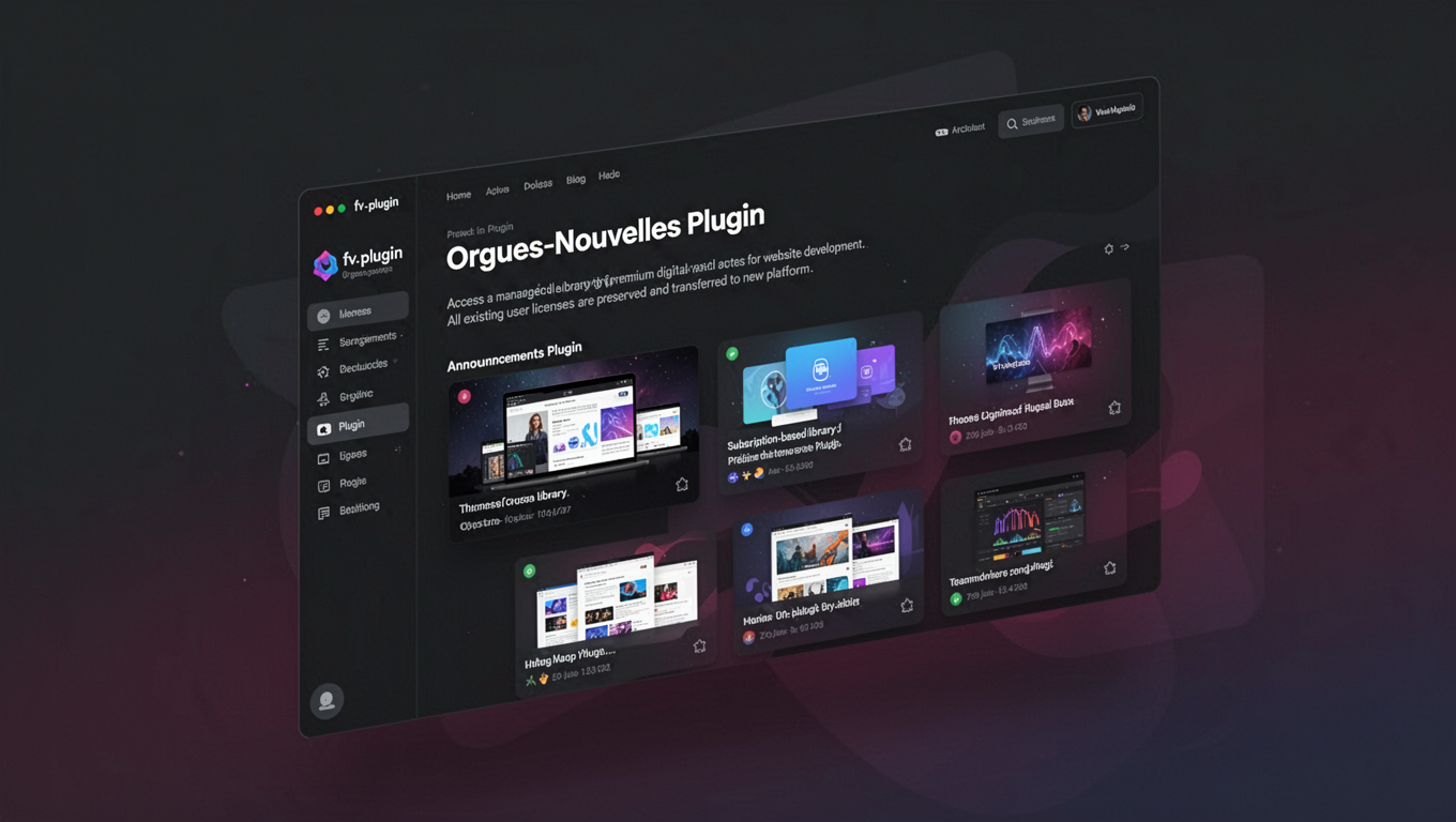 Preview of Orgues-Nouvelles Plugin