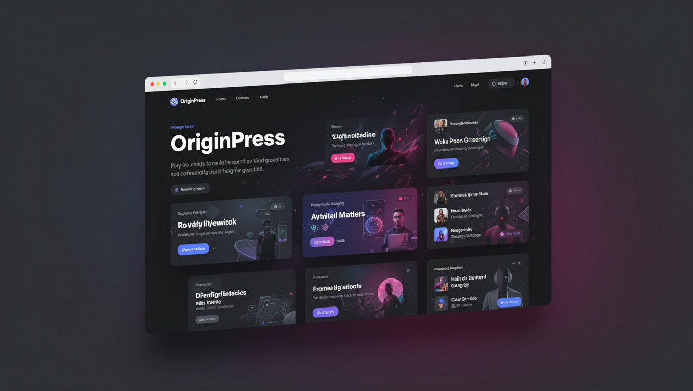 Preview of OriginPress