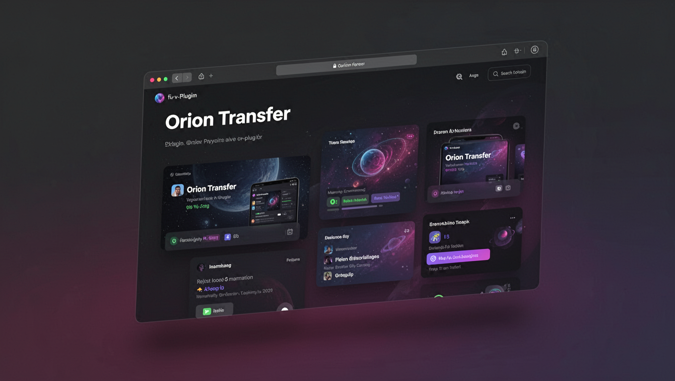 Preview of Orion Transfer