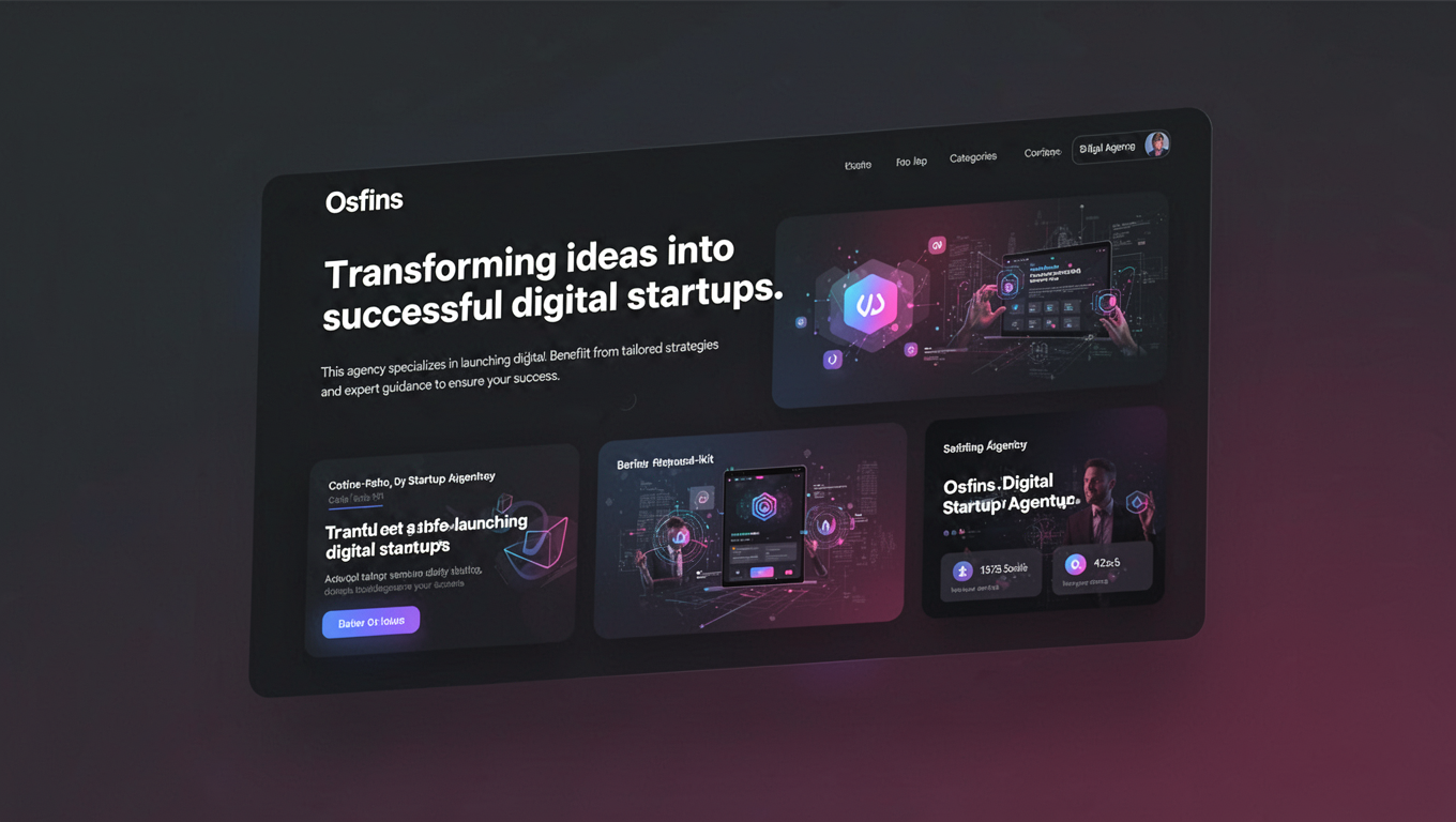 Preview of Osfins - Digital Startup Agency
