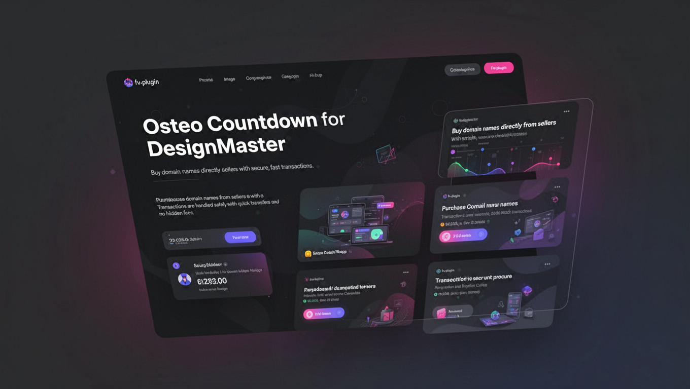 Preview of Osteo Countdown for DesignMaster