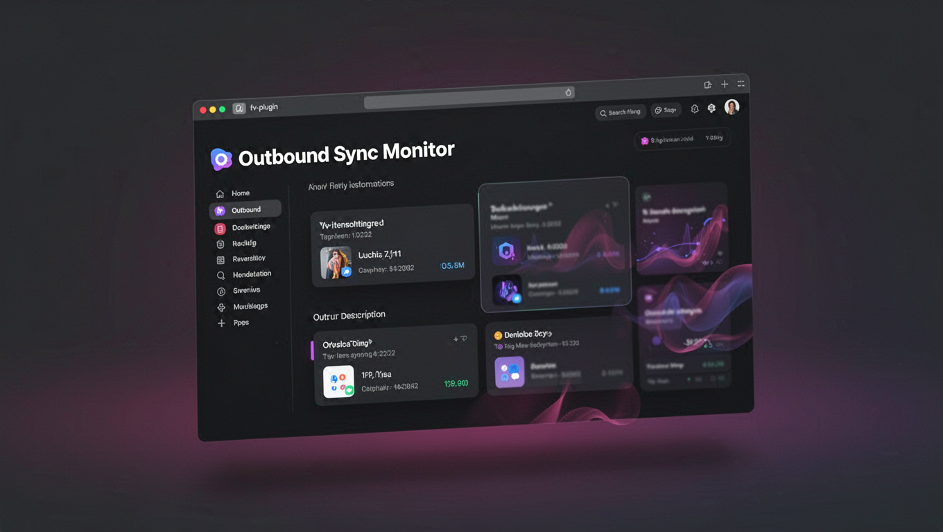 Preview of Outbound Sync Monitor