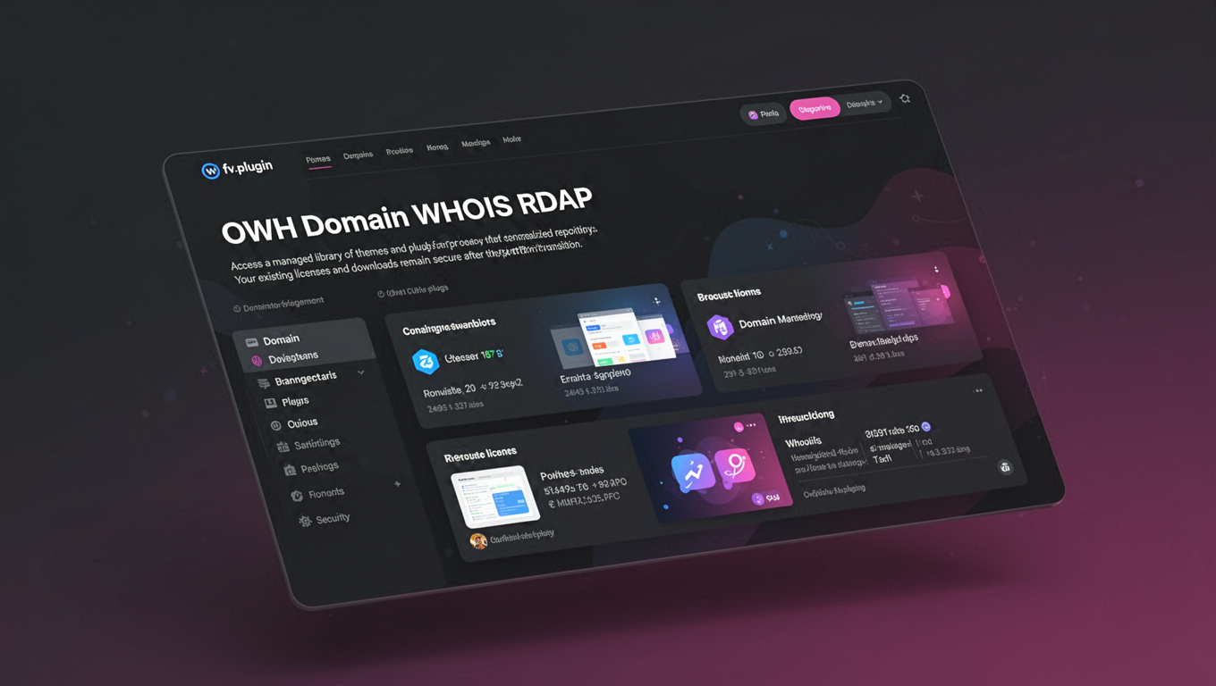 Preview of OWH Domain WHOIS RDAP