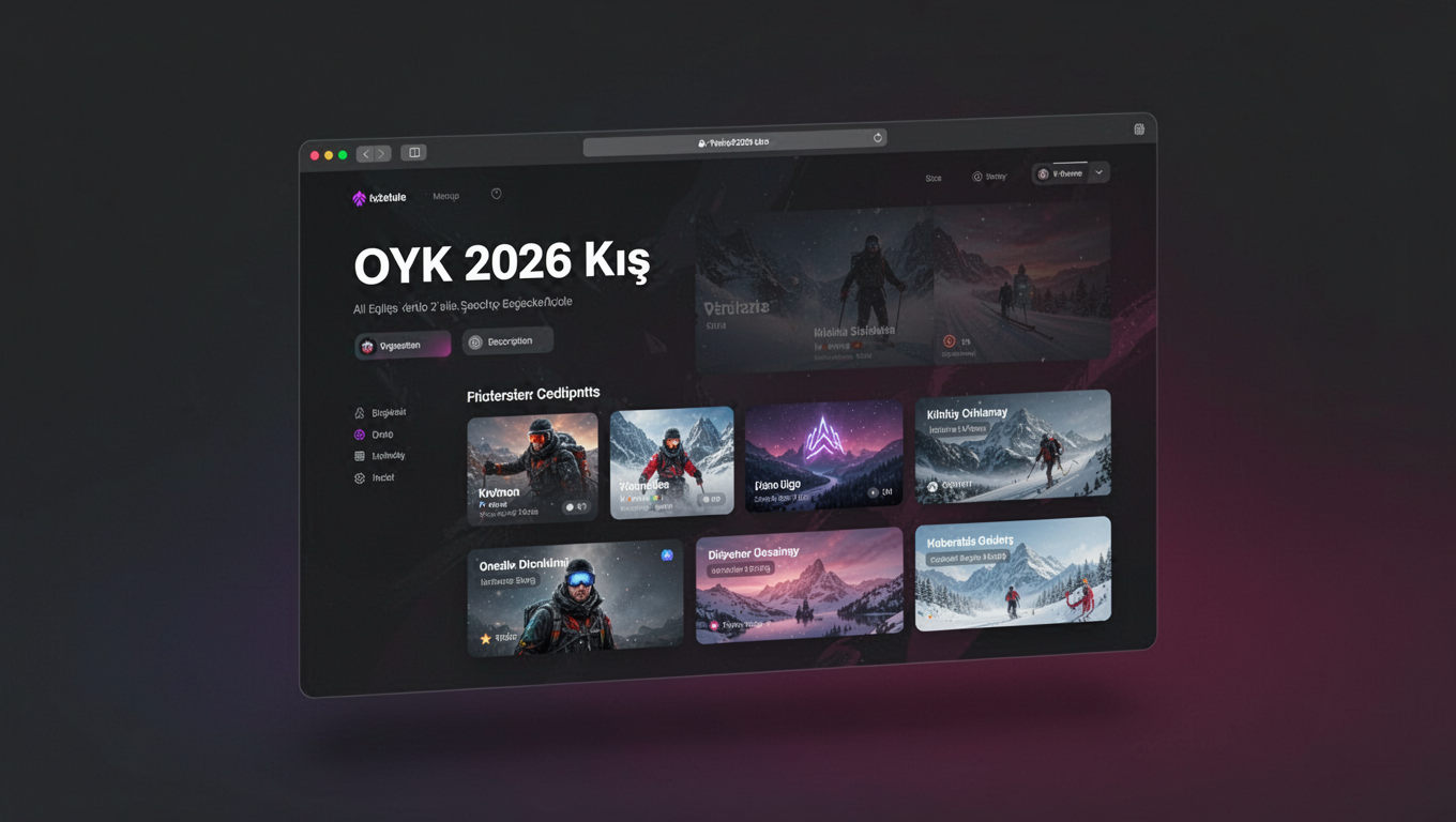 Preview of OYK 2026 Kış