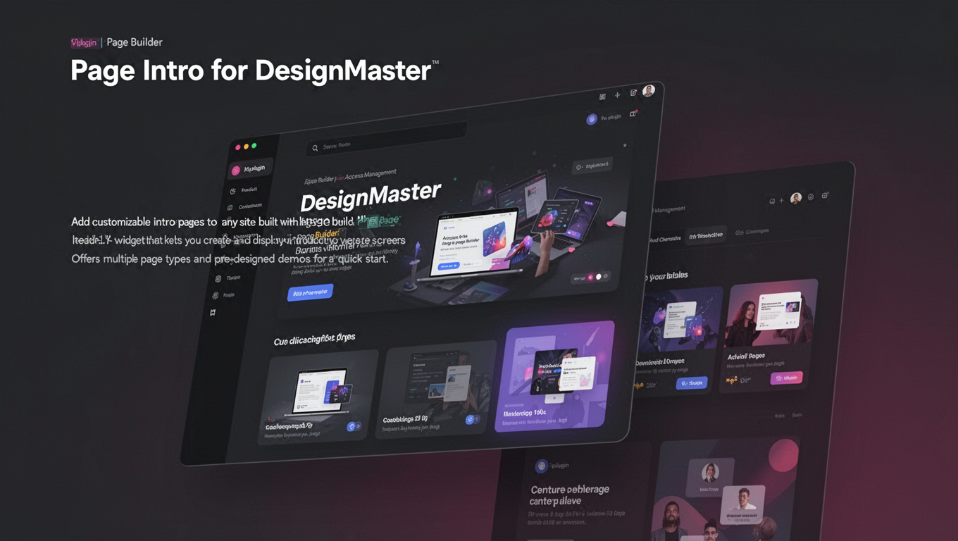 Preview of Page Intro for DesignMaster