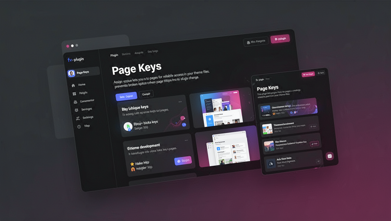 Preview of Page Keys