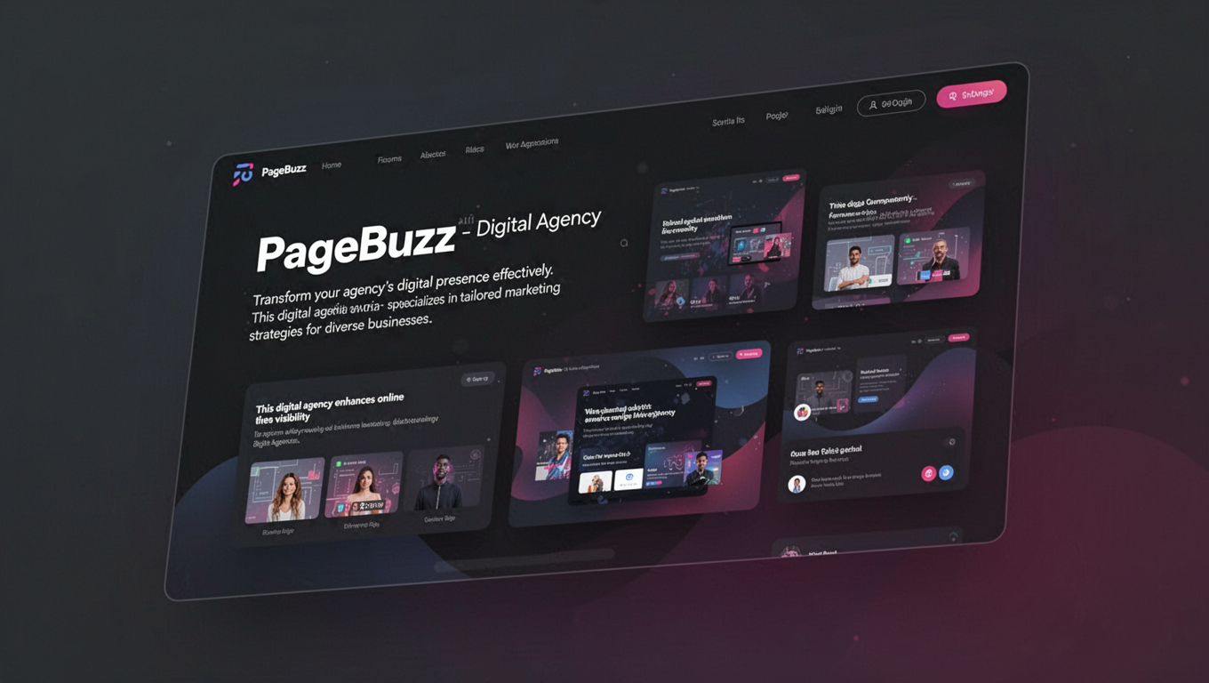 Preview of PageBuzz - Digital Agency
