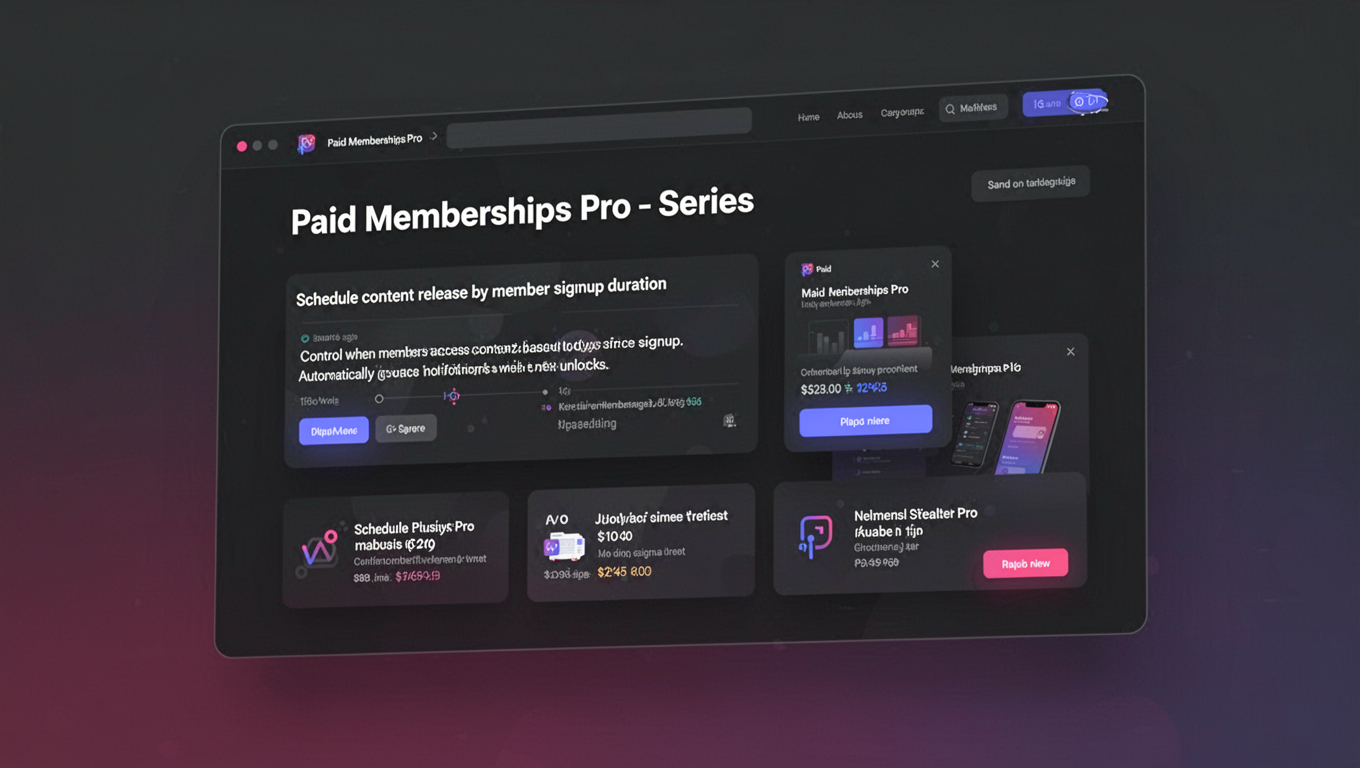 Preview of Paid Memberships Pro - Series