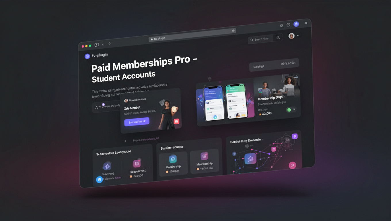 Preview of Paid Memberships Pro - Student Accounts