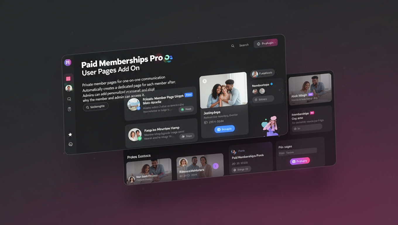 Preview of Paid Memberships Pro - User Pages Add On