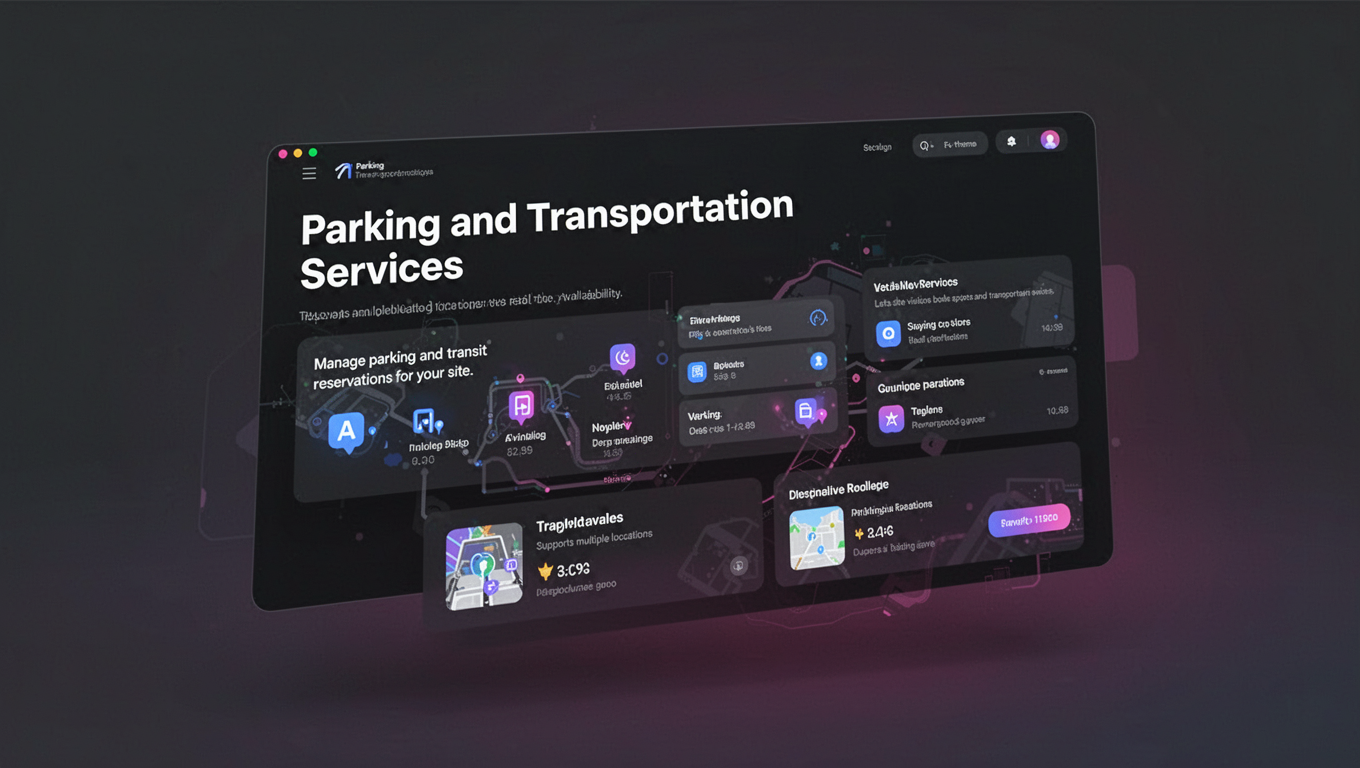 Preview of Parking and Transportation Services
