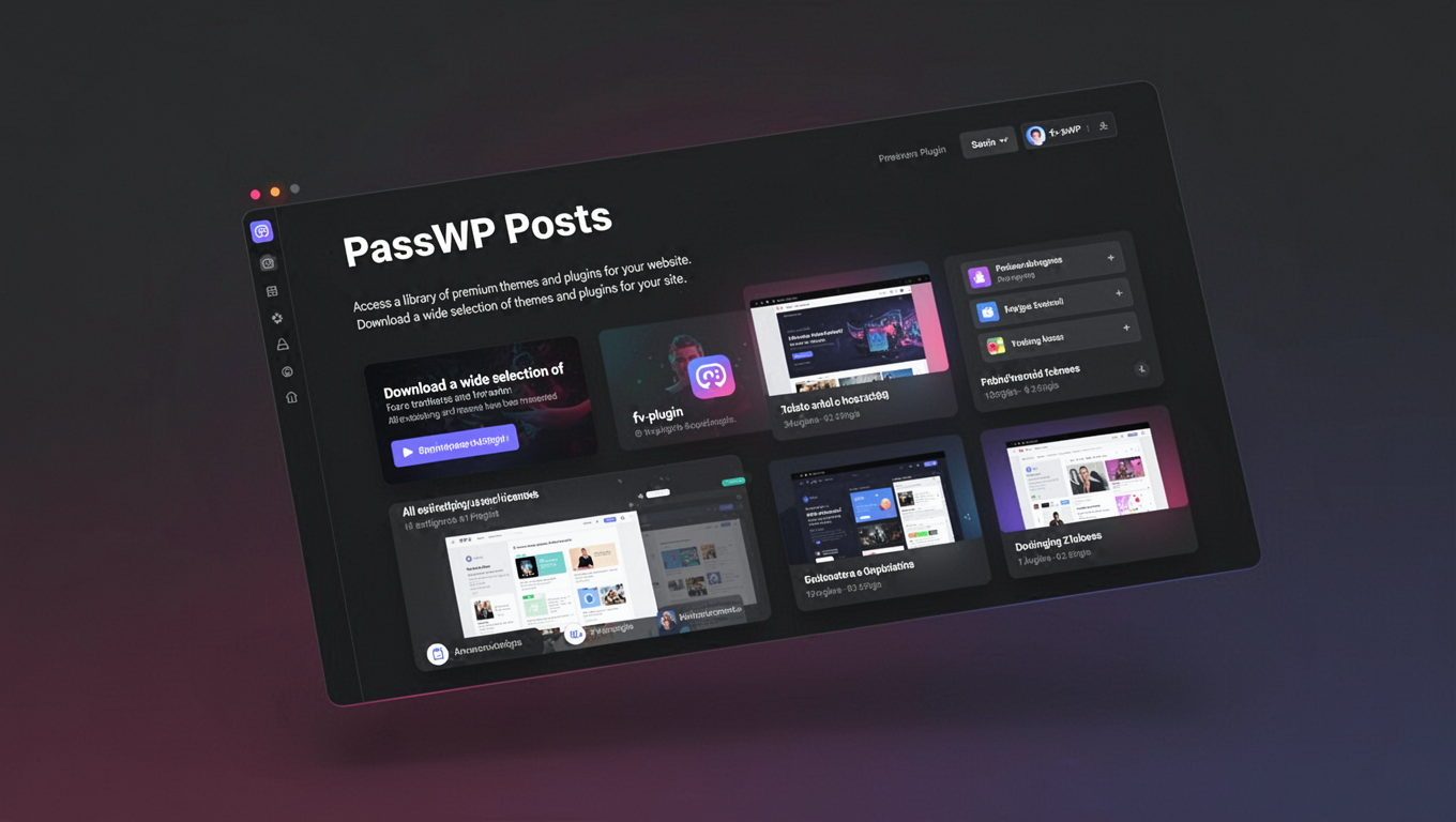 Preview of PassWP Posts