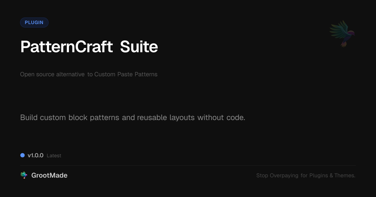 Preview of PatternCraft Suite
