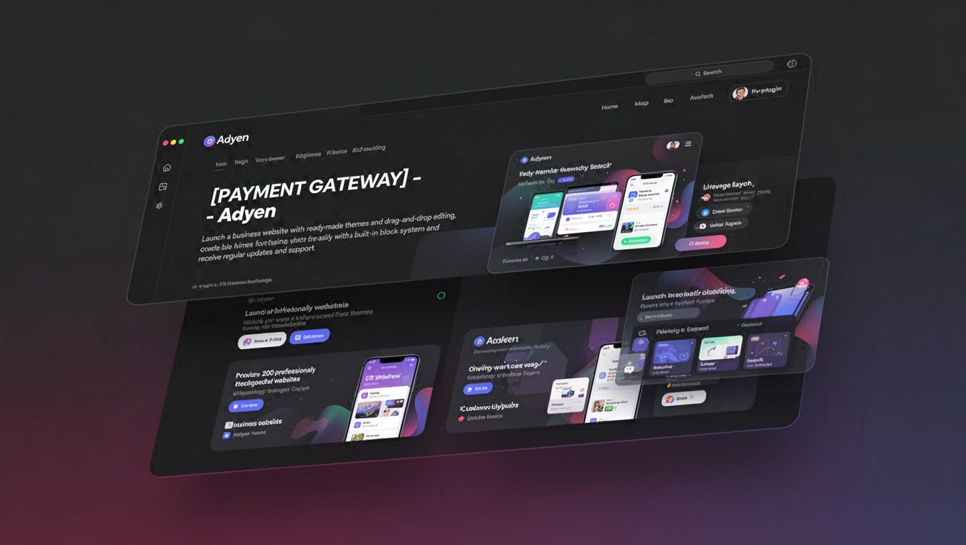Preview of [PAYMENT GATEWAY] - Adyen