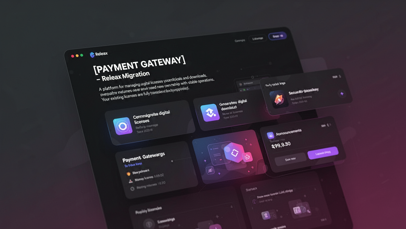 Preview of [PAYMENT GATEWAY] - Releax
