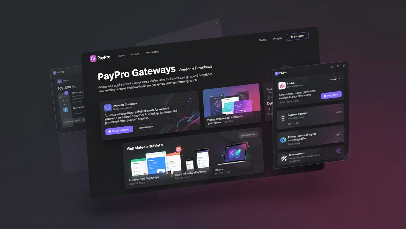Preview of PayPro Gateways - Awesome Downloads