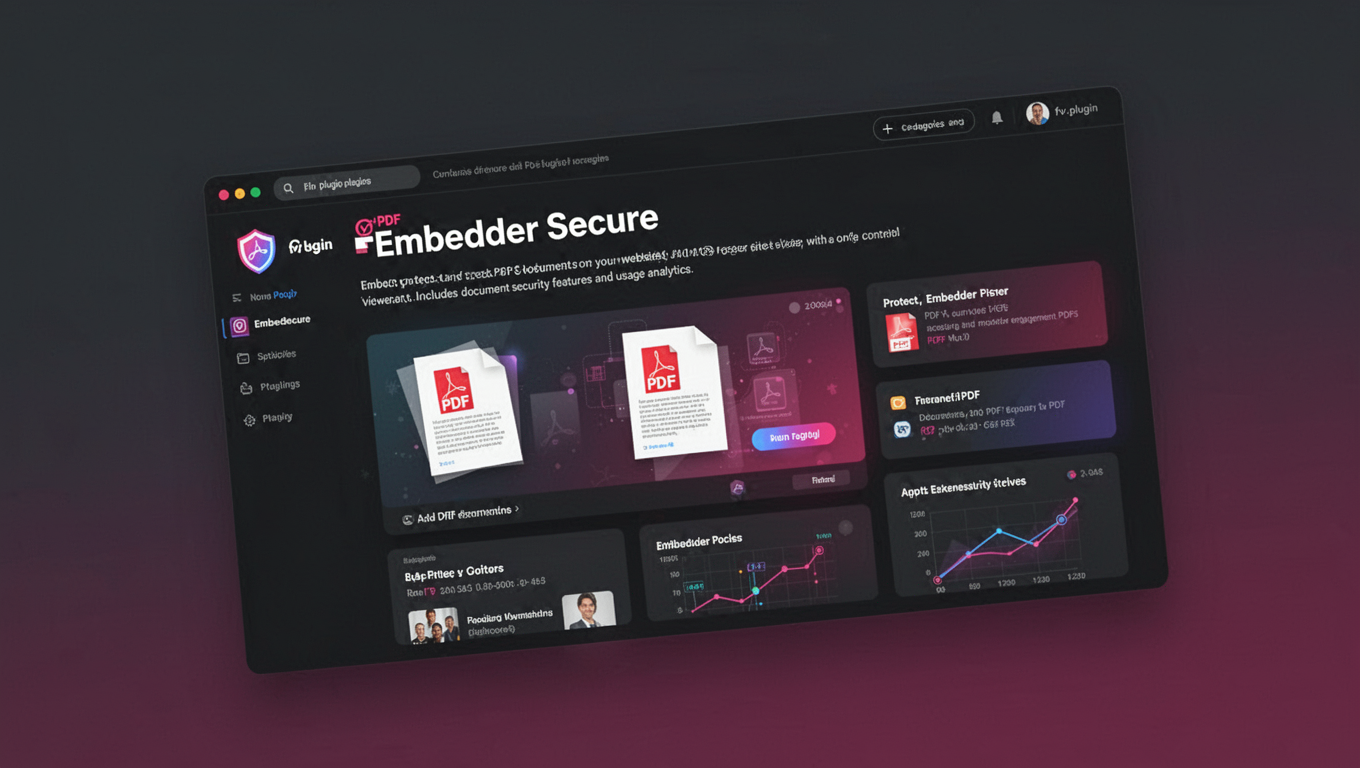 Preview of PDF Embedder Secure