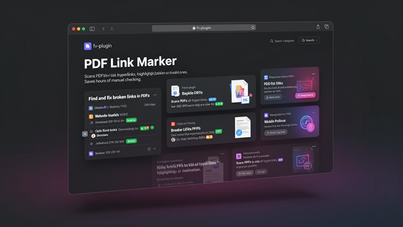 Preview of PDF Link Marker