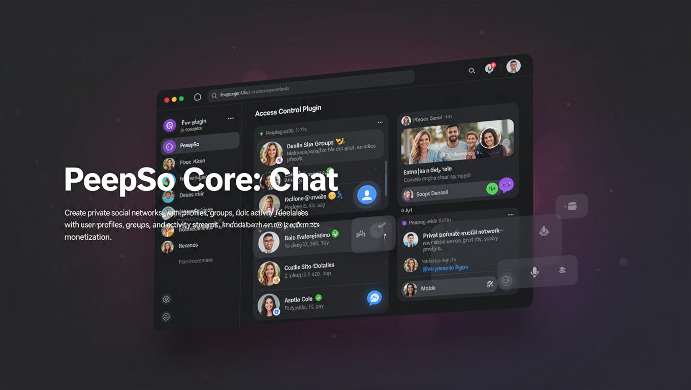 Preview of PeepSo Core: Chat
