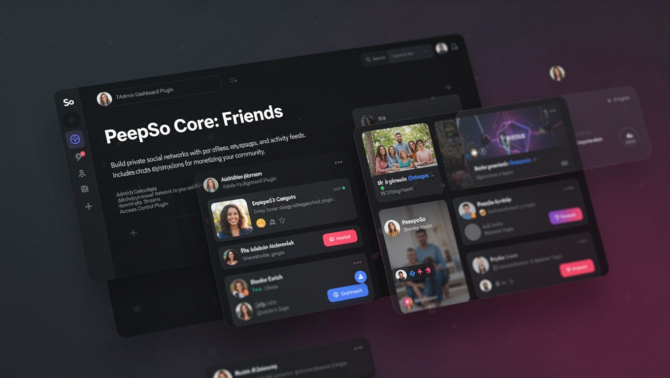 Preview of PeepSo Core: Friends