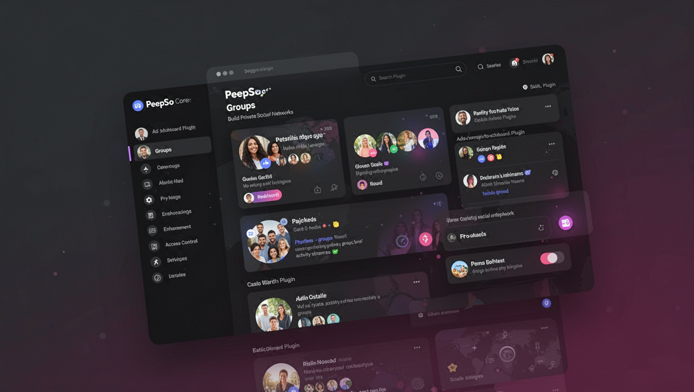 Preview of PeepSo Core: Groups