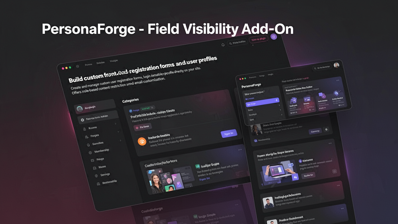 Preview of PersonaForge - Field Visibility Add-On
