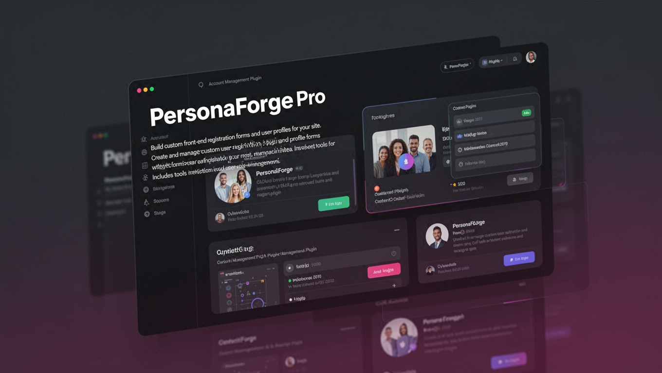 Preview of PersonaForge Pro