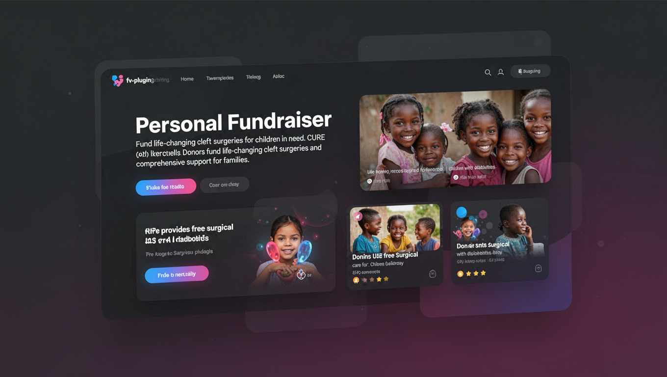 Preview of Personal Fundraiser