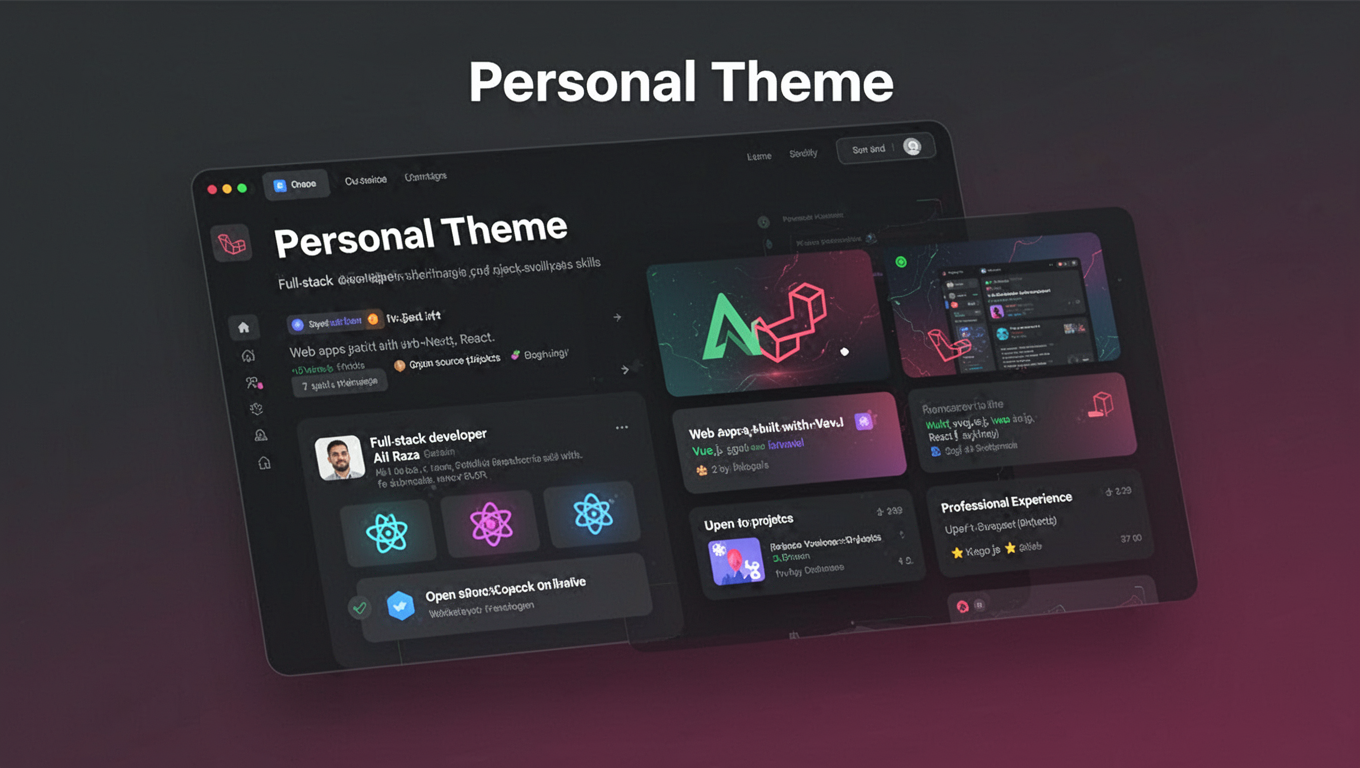 Preview of Personal Theme