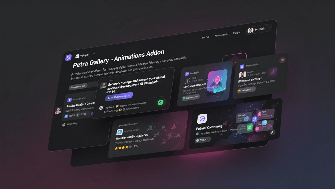 Preview of Petra Gallery - Animations Addon
