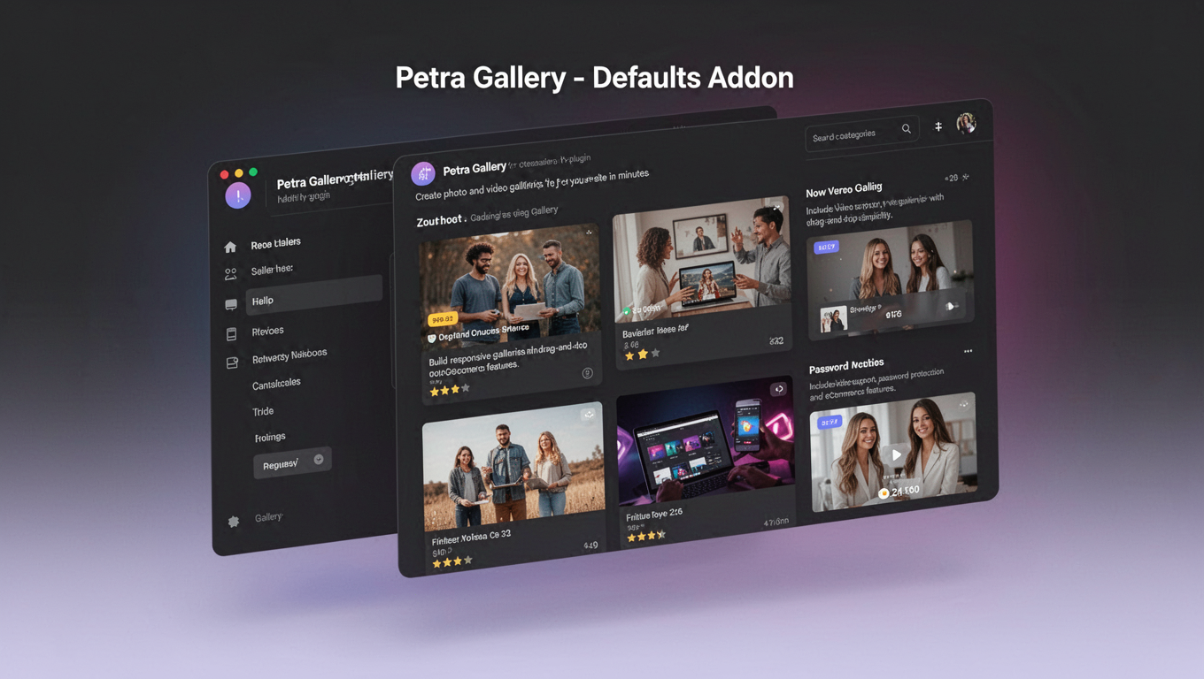 Preview of Petra Gallery - Defaults Addon