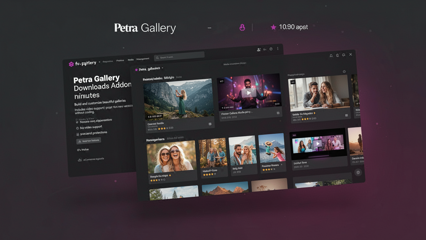 Preview of Petra Gallery - Downloads Addon