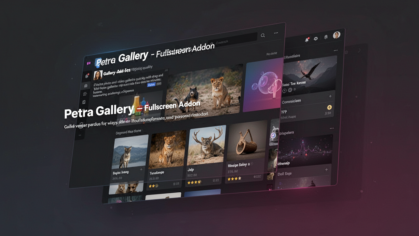 Preview of Petra Gallery - Fullscreen Addon